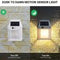 Solar Tungsten Filament Lamp Outdoor Waterproof Intelligent Induction Wall Lamp Courtyard Garden Villa Lighting Night Light