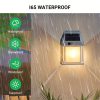 Solar Tungsten Filament Lamp Outdoor Waterproof Intelligent Induction Wall Lamp Courtyard Garden Villa Lighting Night Light