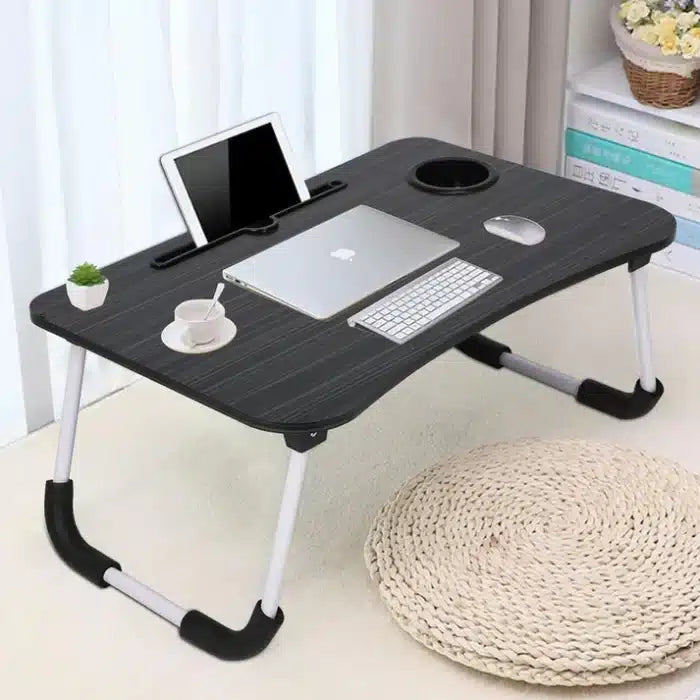 Laptop Table Modern Computer Desk Folding Multi-Purpose Laptop Table| Study Table| Bed Table| Writing Desk