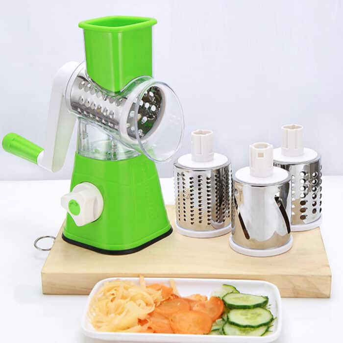 Manual Vegetable Cutter Slicer Multifunctional Round Slicer Gadget